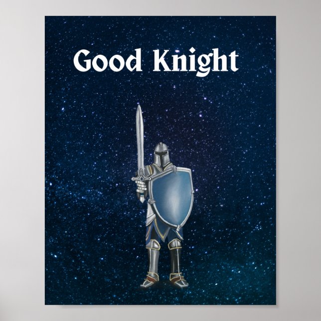 Póster Poster de Good Knight (Frente)