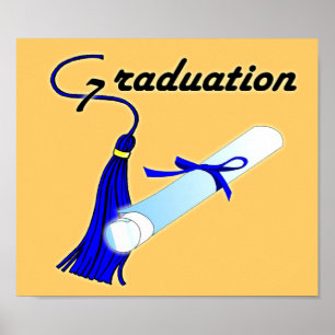 Póster Poster de graduación