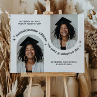 Poster de graduación de Chica de fotografía de dob