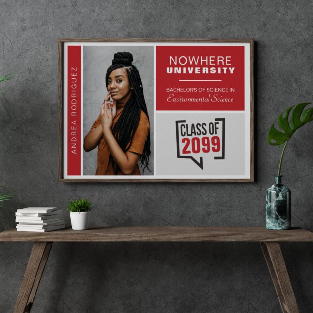 Póster Poster de Graduación de Fotos y Cajas Rojas (Subido por el creador)