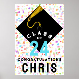 Póster poster de Graduación Personalizada