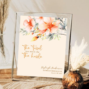 Póster Poster de graduación   Tassel valía la pena