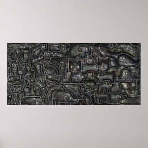 Póster Poster de graffiti