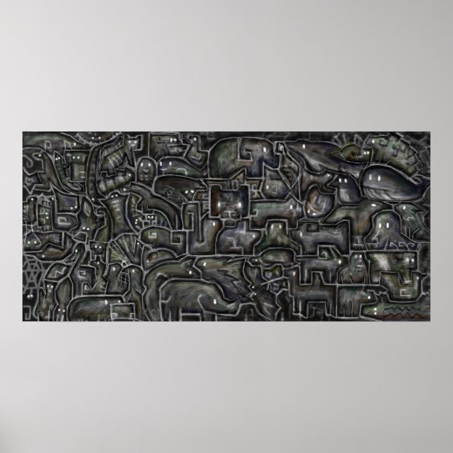 Póster Poster de graffiti (Frente)