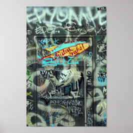 Póster Poster de graffiti