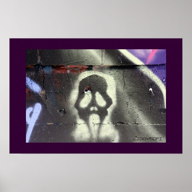 Póster poster de graffiti (Frente)