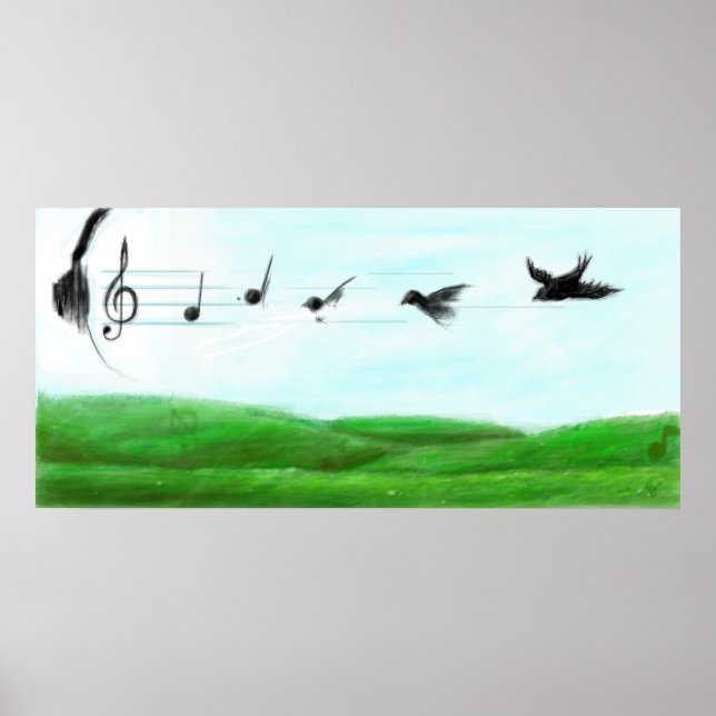 Póster Poster de graffiti (Frente)