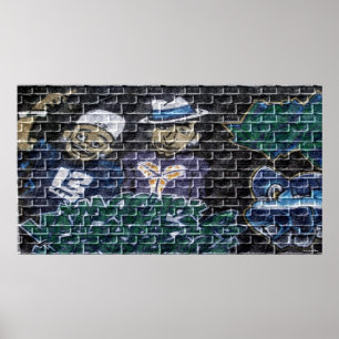 Póster Poster de graffiti
