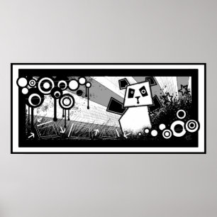 Póster Poster de graffiti