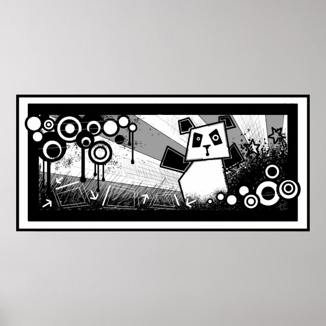 Póster Poster de graffiti (Frente)