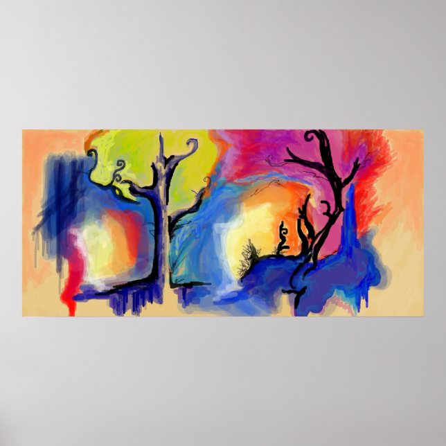 Póster Poster de graffiti (Frente)