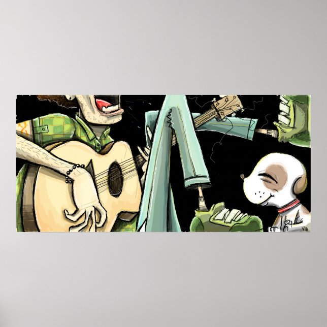 Póster Poster de graffiti (Frente)