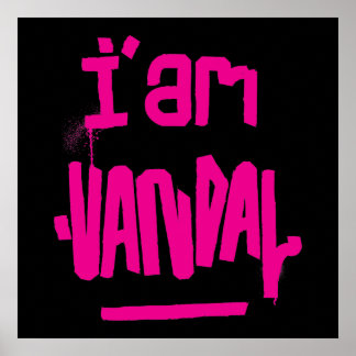 Póster Poster de graffiti