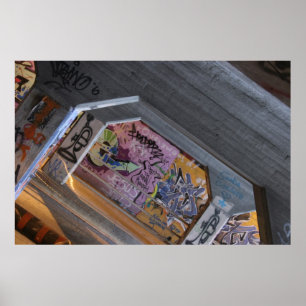 Póster Poster de Graffiti de Atlanta