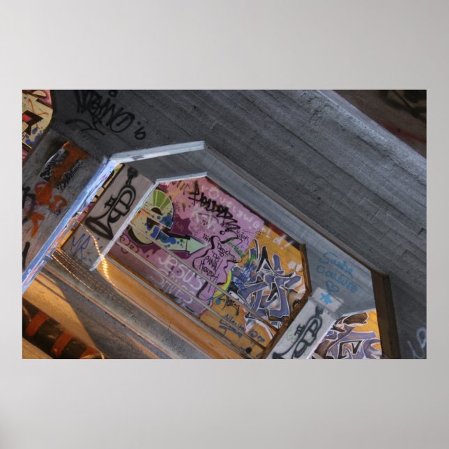 Póster Poster de Graffiti de Atlanta (Frente)