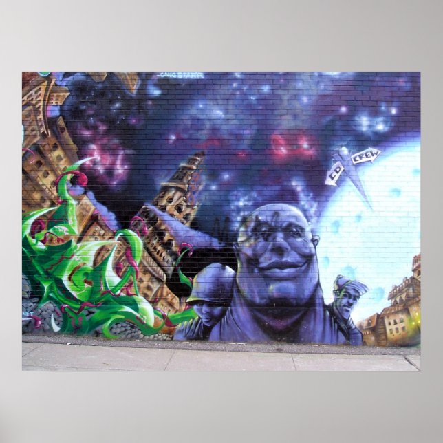 Póster Poster de Graffiti de Montreal (Frente)