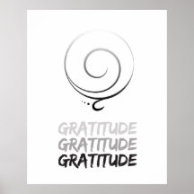 Poster de gratitud
