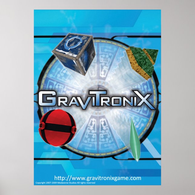 Póster Poster de Gravitronix (Frente)