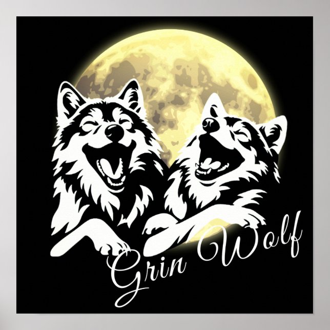 Póster Poster de "Grin Wolf" (Frente)