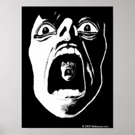 Póster Poster de gritos