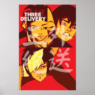 Póster Poster de grupo de tres entregas™