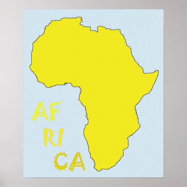 Póster Poster de Guay Africa (Frente)