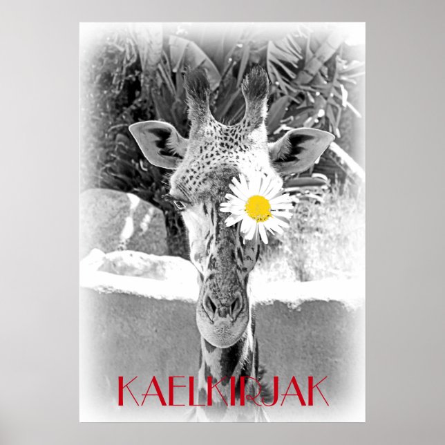 Póster ¡Poster de Guay Giraffe! (Frente)