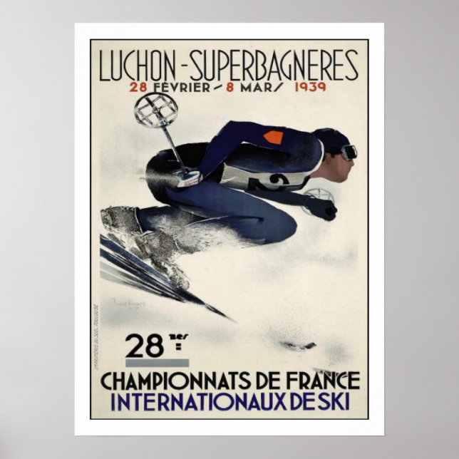 Póster Poster de Guay Ski Poster de Francia (Frente)