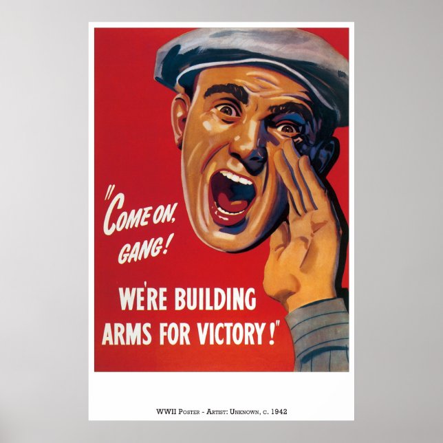 Póster Poster de guerra 36 (Frente)