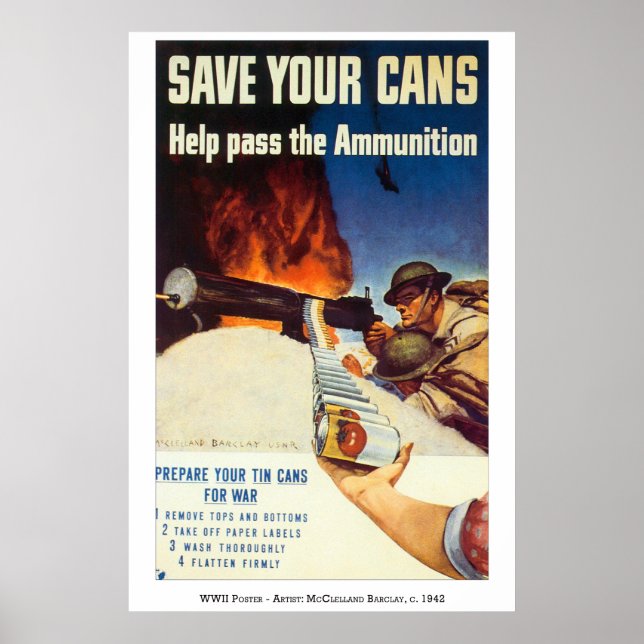 Póster Poster de guerra 49 (Frente)