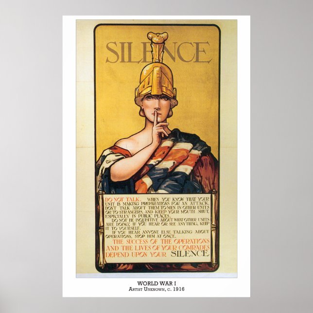 Póster Poster de guerra (50) (Frente)