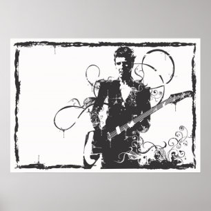 Póster Poster de Guitarismo