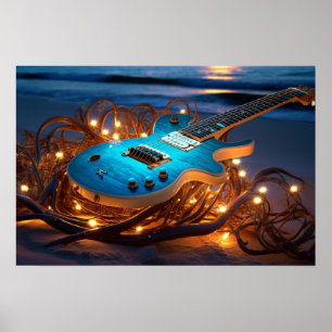 Póster Poster de guitarra