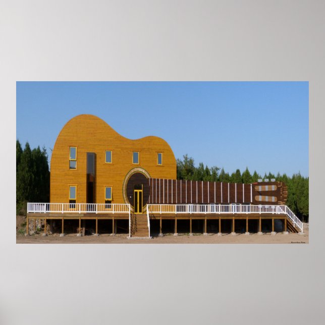 Póster Poster de guitarra (Frente)