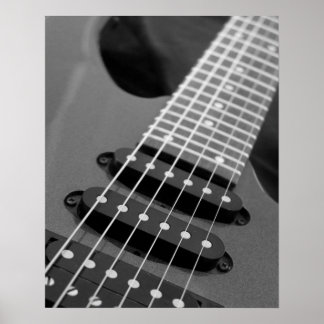 Póster Poster de guitarra