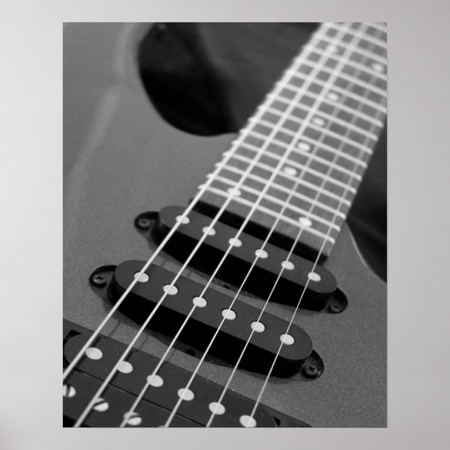 Póster Poster de guitarra (Frente)