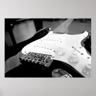 Póster Poster de guitarra eléctrica