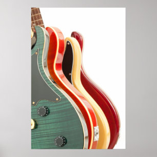 Póster Poster de Guitars eléctricos