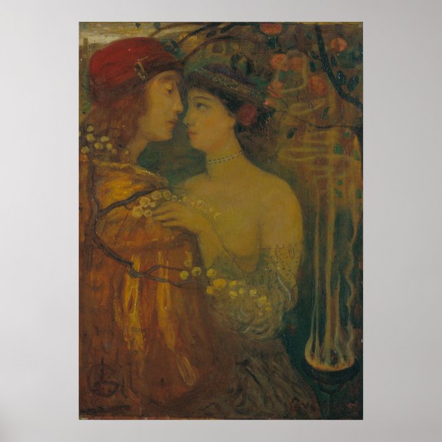 Póster Poster de Gulácsy Magician CC0012 (Frente)