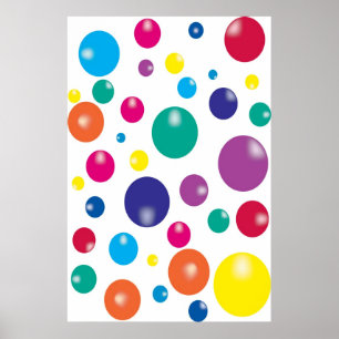 Póster Poster de Gumballs de Bouncing
