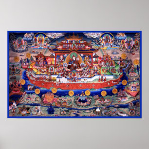 Póster Poster de Guru Rinpoche - Zangdokpalri