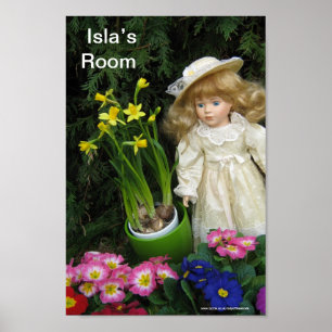 Póster Poster de habitación de Isla