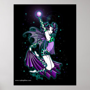 Póster Poster de hadas arcoiris bailando en Sepheria