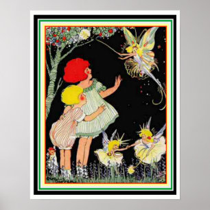 Póster Poster "de hadas" del Victorian