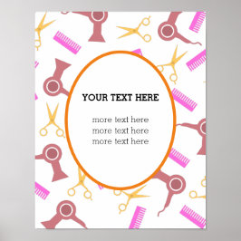 Póster Poster de Hair Salon