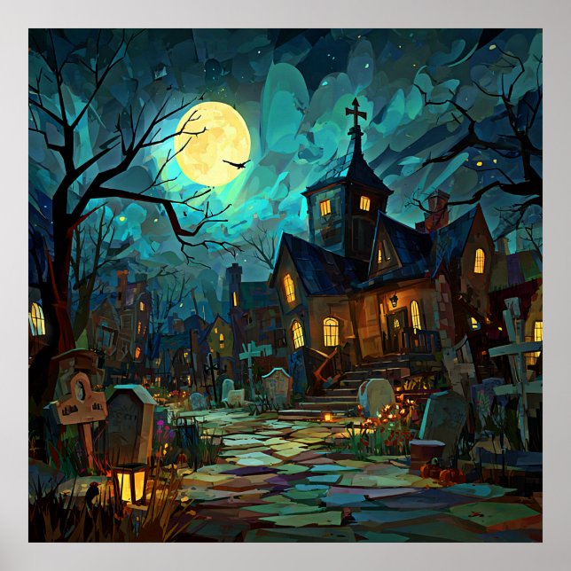 Póster Poster de Halloween (Frente)