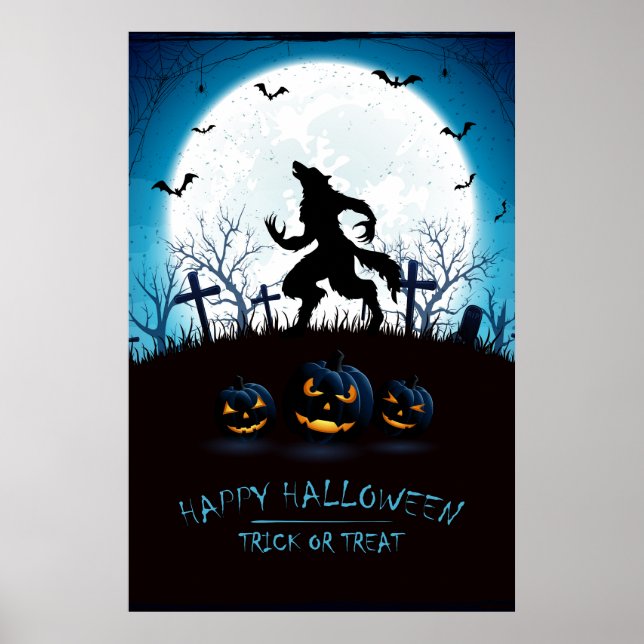Póster Poster de Halloween (Frente)
