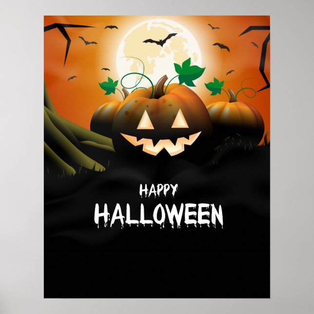 Póster Poster de Halloween (Frente)