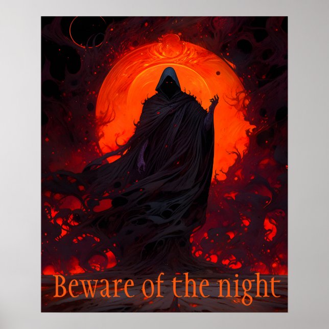 Póster Poster de Halloween (Frente)