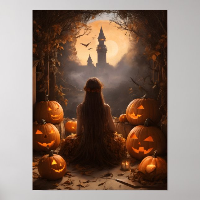 Póster Poster de Halloween (Frente)